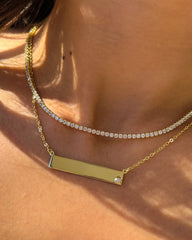 A-List Tennis Necklace