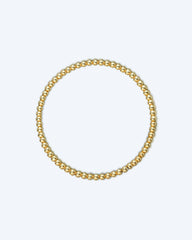 Golden Globe Bracelet - 3mm
